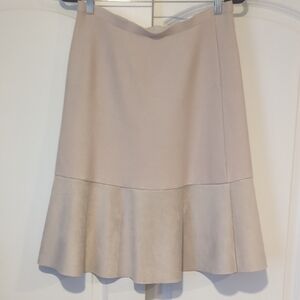 Sioni Cream A-Line Skirt
